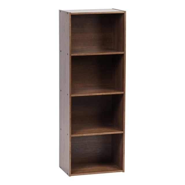 IRIS USA, INC. 596321 IRIS 46inH 4-Tier Storage-Shelf, Brown