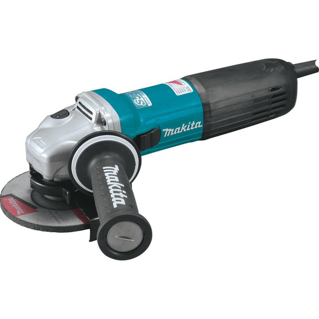 Makita GA4542C Corded Angle Grinder: 4-1/2" Wheel Dia, 11,000 RPM, 5/8-11 Spindle