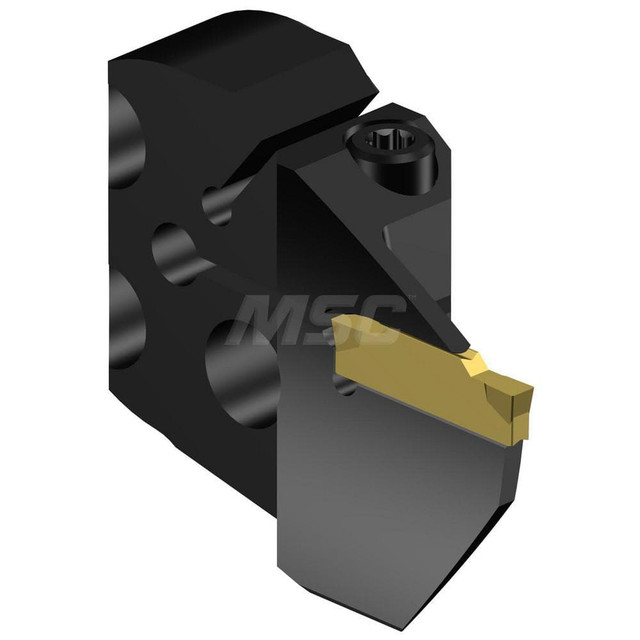 Sandvik Coromant 5764695 Modular Grooving Head: Right Hand, Cutting Head, System Size 32, Uses N123 Size F Inserts