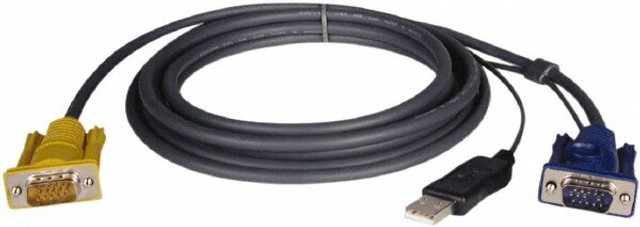 Tripp-Lite P776-010 10' Long, HD15, HD15/USB A Computer Cable