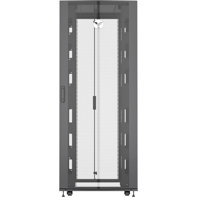 AVOCENT HUNTSVILLE CORP. VR3300 Vertiv VR Rack - 42U Server Rack Enclosure| 600x1200mm| 19-inch Cabinet (VR3300) - 2000x600x1200mm (HxWxD)| 77% perforated doors| Sides| Casters