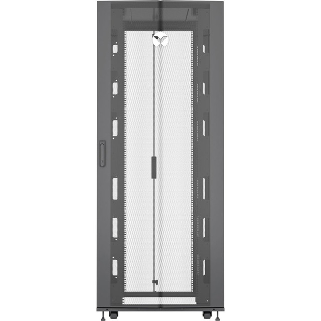 AVOCENT HUNTSVILLE CORP. Vertiv VR3300  VR Rack - 42U Server Rack Enclosure| 600x1200mm| 19-inch Cabinet (VR3300) - 2000x600x1200mm (HxWxD)| 77% perforated doors| Sides| Casters