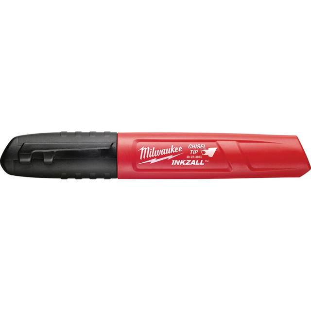 Milwaukee Tool 48-22-3103 UV Marker: Black, AP Non-Toxic, Chisel Point