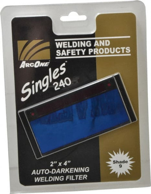 ArcOne S240-9 4-1/4" Wide x 2" High, Lens Shade 9, Auto-Darkening Lens