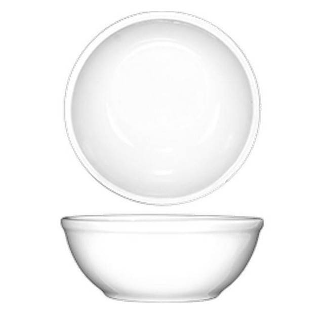 INTERNATIONAL TABLEWARE, INC. DO-15 International Tableware Porcelain Nappie Bowls, 16 Oz, European White, Pack Of 36 Bowls