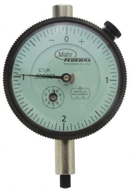 Mahr 2012384 25mm Range, 0-100 Dial Reading, 0.01mm Graduation Dial Drop Indicator