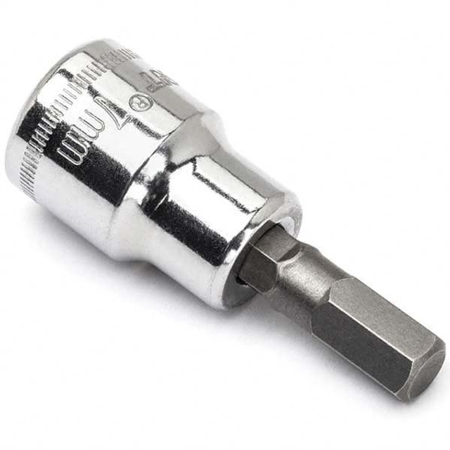 Crescent CHBS10N Hand Hex Bit Socket: 3/8" Drive, 7 mm Hex