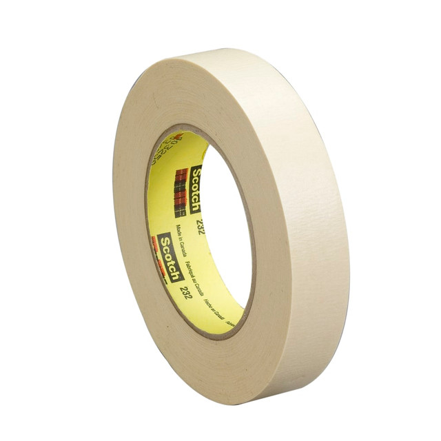 3M CO 232 Scotch 232 Masking Tape, 1in x 60 Yd.