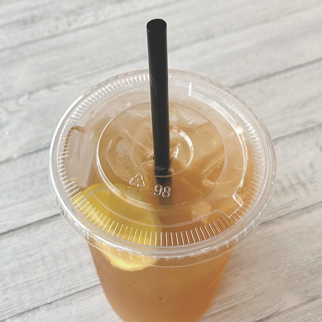 BOARDWALK GSTUW775BK Giant Straws, 7.75", Polypropylene, Black, 150/Pack, 10 Packs/Carton