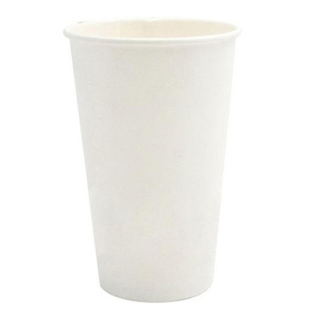 LOLLICUP USA, INC. Karat C-K520WU  Paper Hot Cups, 20 Oz, White, Set Of 600 Cups