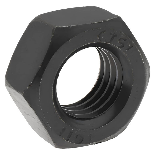 Value Collection 300050PS Hex Nut: M12 x 1.75, Class 10 Steel, Uncoated