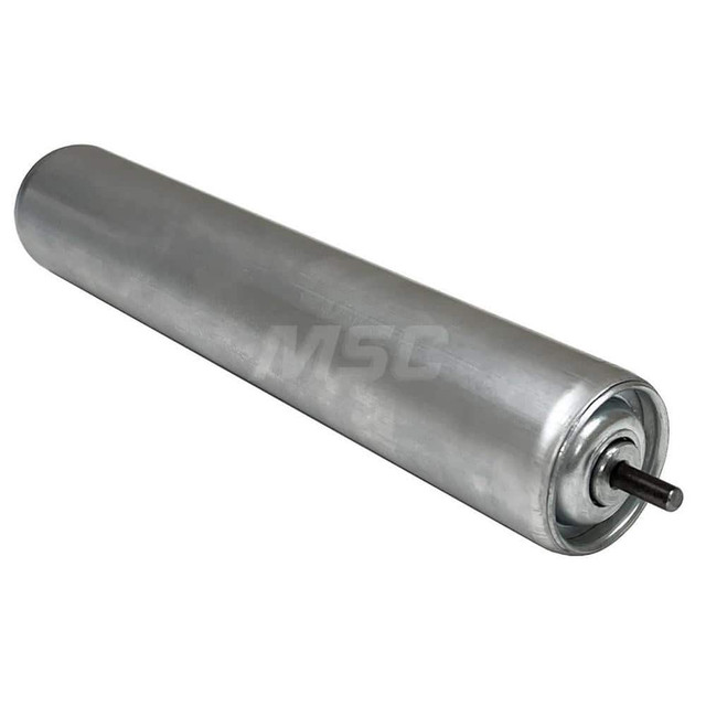 Ashland Conveyor 37934 Roller Skids; Roller Material: Aluminum ; Load Capacity: 86 ; Color: Chrome ; Finish: Natural ; Compatible Surface Type: Smooth ; Roller Length: 15.8750in