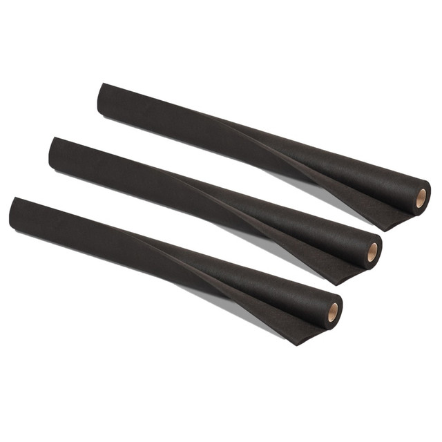 EDUCATORS RESOURCE SMF1U382401820-3 Smart-Fab Art & Decoration Fabric Rolls, 24in x 18ft, Black, Pack Of 3 Rolls