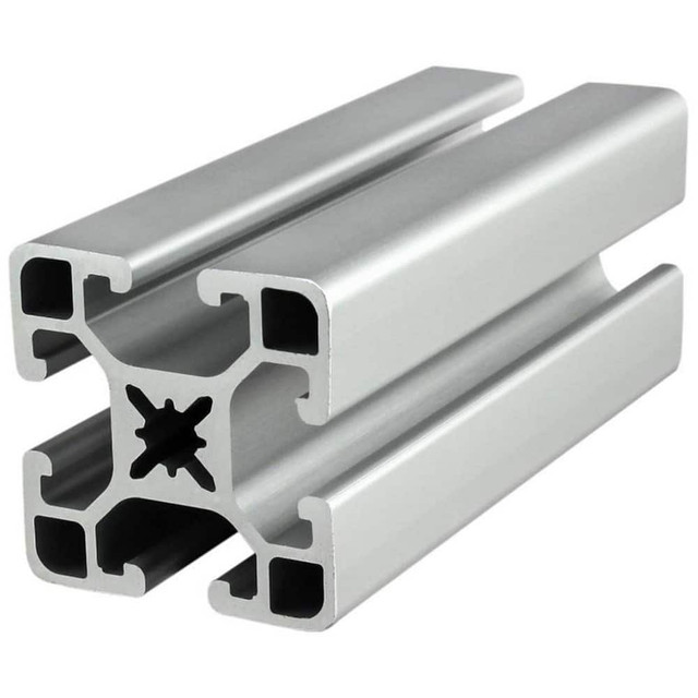 80/20 Inc. 40-4040-UL-3M Framing; Frame Type: T-Slotted ; Duty Grade: Light-Duty ; Material: Aluminum Alloy ; Slot Location: Quad ; Shape: Square ; Finish: Clear Anodized