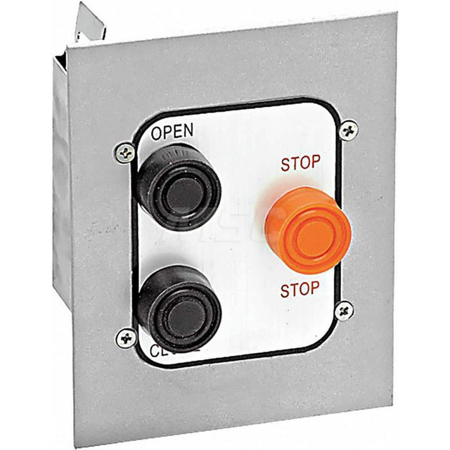 American Garage Door Supply 3BFX Garage Door Hardware; Hardware Type: Control Station, Nema 4, Flush Mount ; For Use With: Commercial Doors; Commercial Gate Openers ; Material: Aluminum ; Overall Length: 2.88 ; Overall Width: 5 ; Overall Height: 6