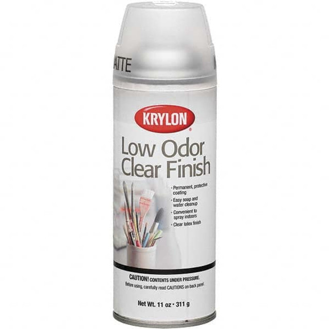 Krylon K07120 Enamel Spray Paint: Clear, Matte, 11 oz