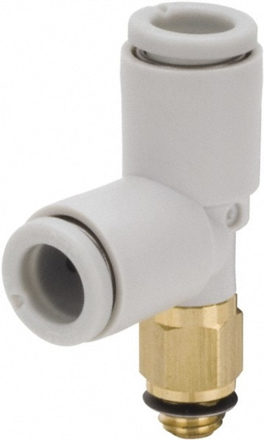 SMC PNEUMATICS KQ2Y06-M5A Push-to-Connect Tube Fitting: Male Run Tee, M5 x 0.8 Thread