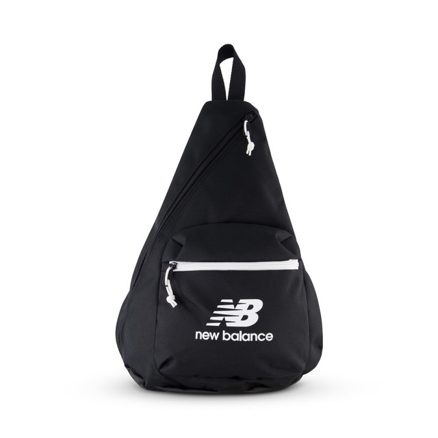 USPA ACCESSORIES LLC LAB23005-001 New Balance Athletics Large Sling Bag, 17-3/4inH x 12-1/4inW x 5-1/2inD, Black