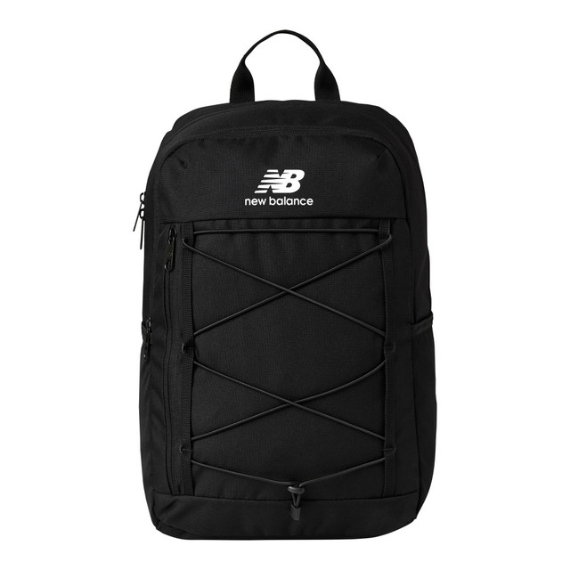 USPA ACCESSORIES LLC LAB23013-001 New Balance Cord Backpack With 14in Laptop Pocket, Black