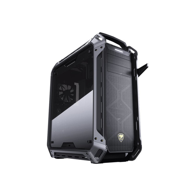 COMPUCASE CORP. PANZER MAX-G Cougar PANZER MAX-G - FT - extended ATX - windowed side panel (tempered glass) - no power supply (ATX / PS/2) - USB/Audio