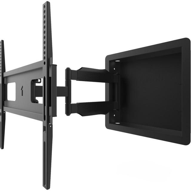 KANTO DISTRIBUTION R300 Kanto R300 Wall Mount for TV - Black - 1 Display(s) Supported - 55in Screen Support - 80 lb Load Capacity - 400 x 400, 100 x 100 - 1 KANTO DISTRIBUTION R300 Kanto R300 Wall Mount for TV - Black - 1 Display(s) Supported - 55in Screen Support - 80 lb Load Capacity - 400 x 400, 100 x 100 - 1