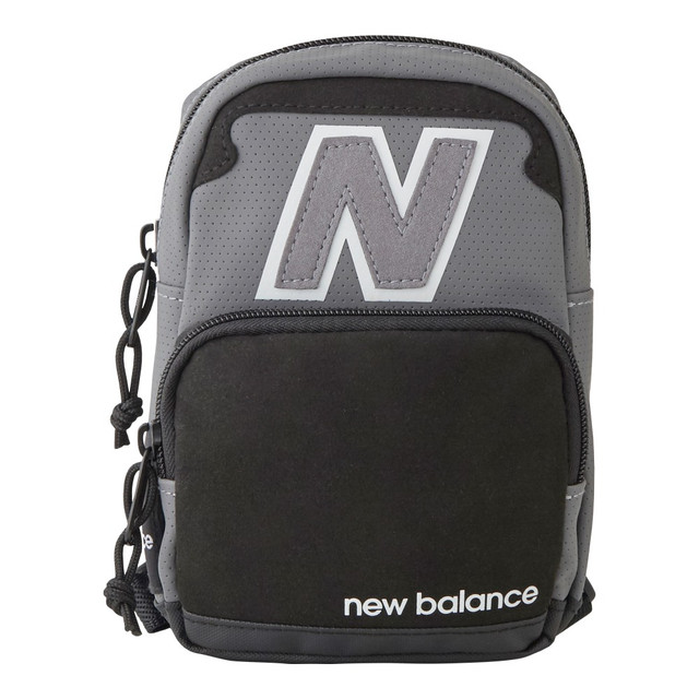 USPA ACCESSORIES LLC LAB23029-020 New Balance Legacy Micro Backpack, 7-1/8inH x 16-15/16inW x 2-1/4inD, Gray