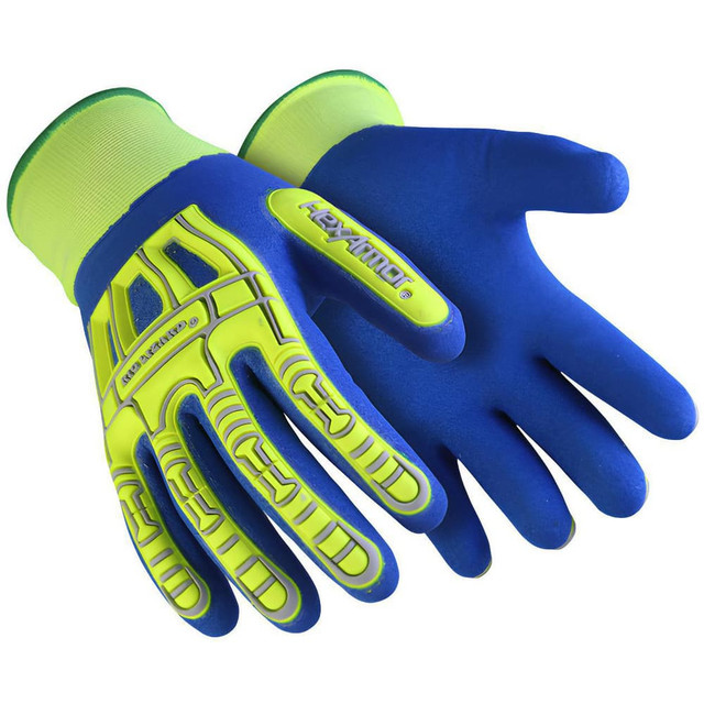 HexArmor. 7101-M (8) General Purpose Gloves: Size Medium, ANSI Cut A1, ANSI Puncture 2, Nitrile, Series 7101