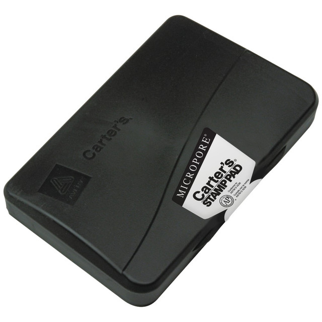AVERY PRODUCTS CORPORATION 21282 Avery Carters Micropore Stamp Pad, 3.15in x 6.12in, Black AVERY PRODUCTS CORPORATION 21282 Avery Carters Micropore Stamp Pad, 3.15in x 6.12in, Black