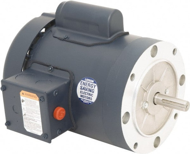 Leeson 113921.00 Single Phase AC Motor: TEFC Enclosure