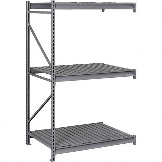 Tennsco BU-964884CA-MGY Bulk Storage Rack: 2,150 lb per Shelf, 3 Shelves