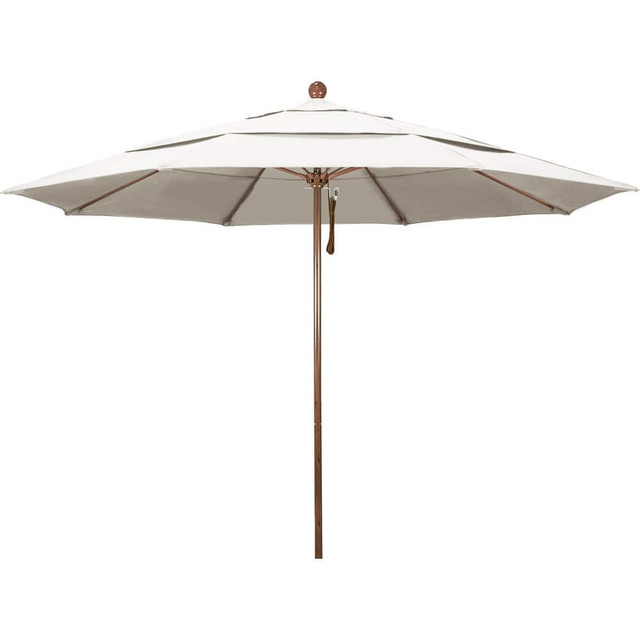 California Umbrella 194061619766 Patio Umbrellas; Fabric Color: Canvas ; Base Included: No ; Fade Resistant: Yes ; Diameter (Feet): 11 ; Canopy Fabric: Pacifica