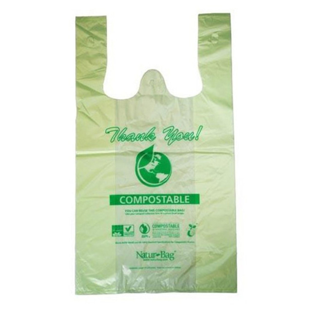 NORTHERN TECHNOLOGIES INTERNATIONAL CORPORATION NT1075-X-00004 Natur Shopping Bags, Medium Size, Green, Case Of 500 Bags NORTHERN TECHNOLOGIES INTERNATIONAL CORPORATION NT1075-X-00004 Natur Shopping Bags, Medium Size, Green, Case Of 500 Bags