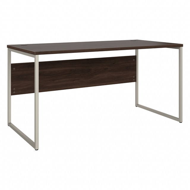 BUSH INDUSTRIES INC. Bush Business Furniture HYD360BW  Hybrid Computer Table Desk With Metal Legs, 60inW x 30inD, Black Walnut, Standard Delivery