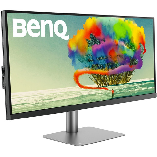 BENQ AMERICA CORP. PD3420Q BenQ Designer 34in Class LCD Monitor - 21:9 - Dark Gray - 34in Viewable - In-plane Switching (IPS) Technology - LED Backlight - 3440 x 1440 - 1.07 Million Colors - 400 Nit - 5 ms - 60 Hz Refresh Rate - Speakers - HDMI - Dis BENQ AMERICA CORP. PD3420Q BenQ Designer 34in Class LCD Monitor - 21:9 - Dark Gray - 34in Viewable - In-plane Switching (IPS) Technology - LED Backlight - 3440 x 1440 - 1.07 Million Colors - 400 Nit - 5 ms - 60 Hz Refresh Rate - Speakers - HDMI - Dis