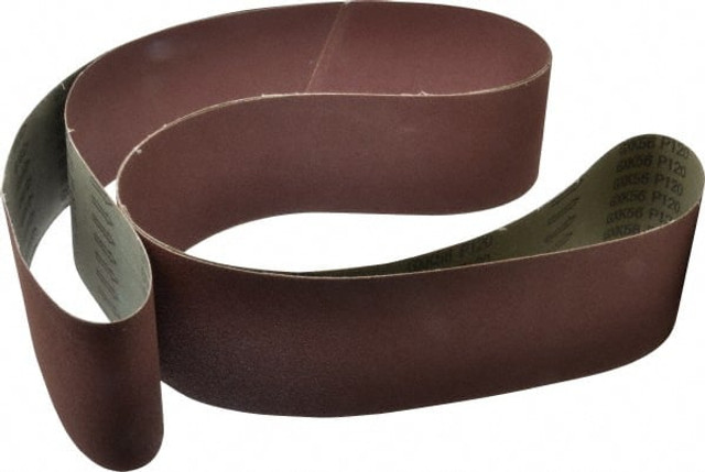 Tru-Maxx 7308 Abrasive Belt: 4" Wide, 132" Long, 120 Grit, Aluminum Oxide