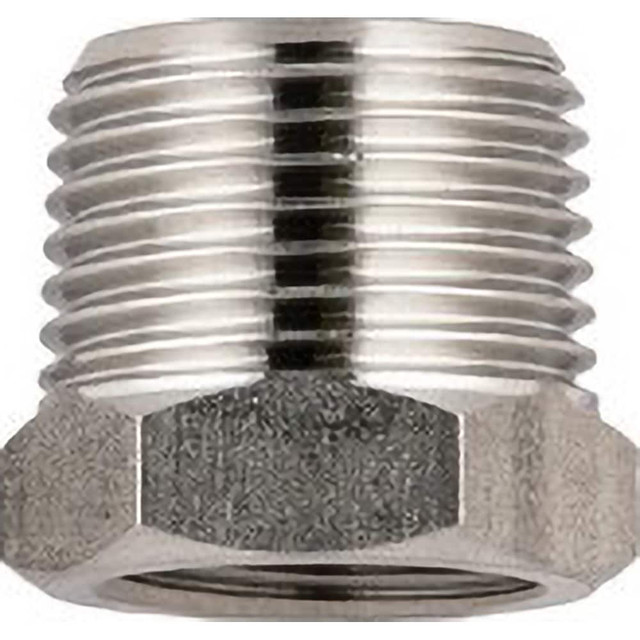 Aignep USA 62080-3/8-1/4 Pipe Reducer: 3/8 x 1/4" Fitting, 316L Stainless Steel