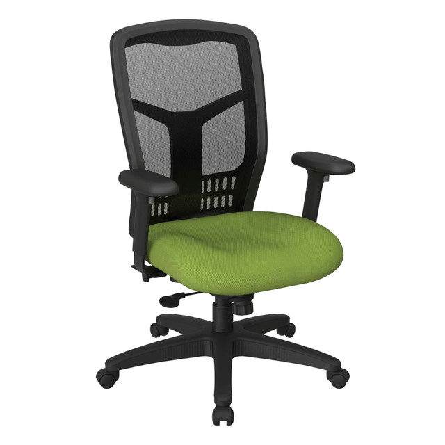 OFFICE STAR PRODUCTS 90662-6 Office Star ProGrid Mesh High-Back Managers Chair, Green