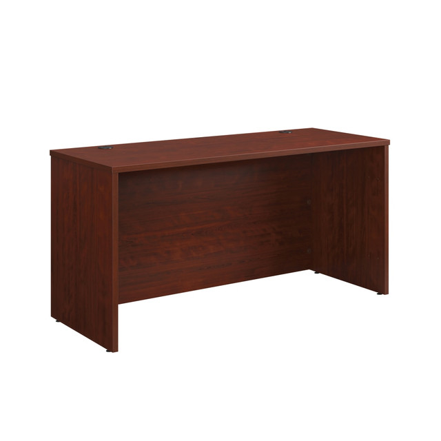 SAUDER WOODWORKING CO. 426274 Sauder Affirm 59inW Computer Desk Shell, Classic Cherry SAUDER WOODWORKING CO. 426274 Sauder Affirm 59inW Computer Desk Shell, Classic Cherry