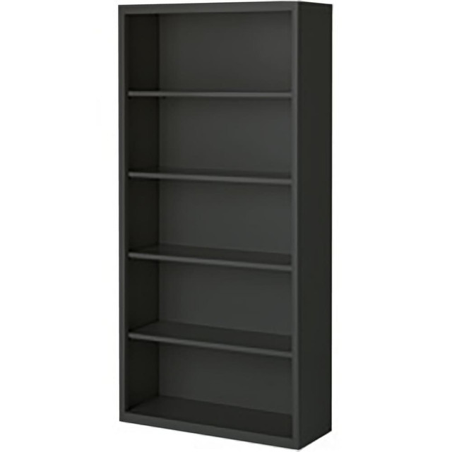 Steel Cabinets USA BCA-367213HGR Bookcases; Overall Height: 72 ; Overall Width: 36 ; Overall Depth: 13 ; Material: Steel ; Color: Hunter Green ; Shelf Weight Capacity: 160