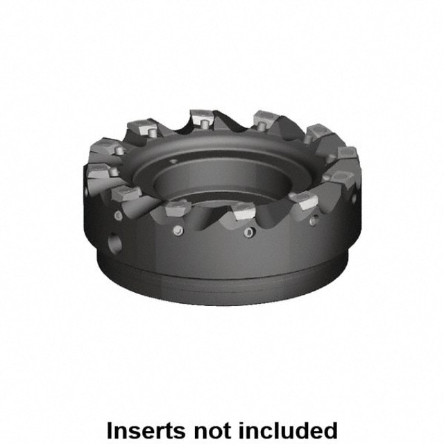 Kennametal 1998358 63mm Cut Diam, 22mm Arbor Hole Diam, 1mm Max Depth, Indexable Square-Shoulder Face Mill