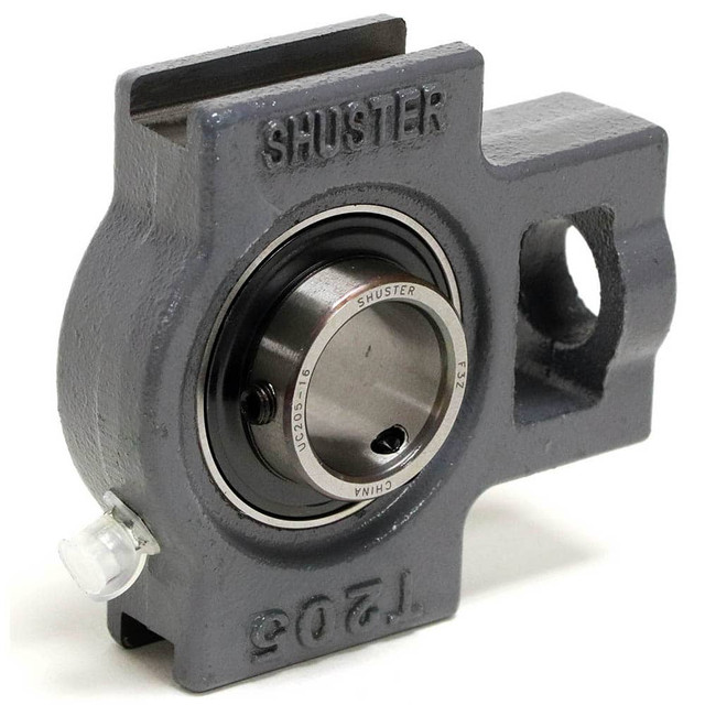 Shuster 07639973 UCT211-35, 2-3/16" ID, 5-3/4" OAL x 171mm OAH, Ball Bearing Take-Up Unit