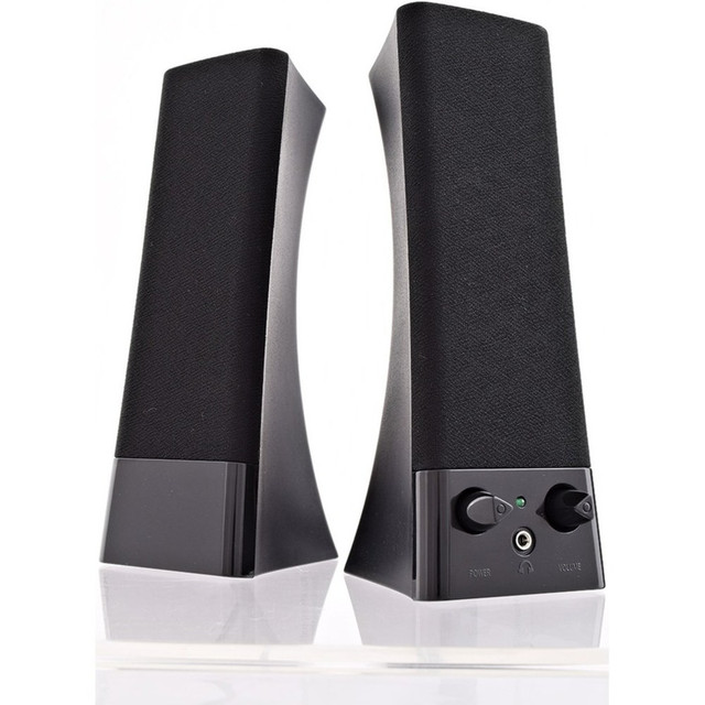 V7 SP2500-USB-6N  SP2500-USB-6N Speaker System - 5 W RMS - Black - 100 Hz to 20 kHz - USB