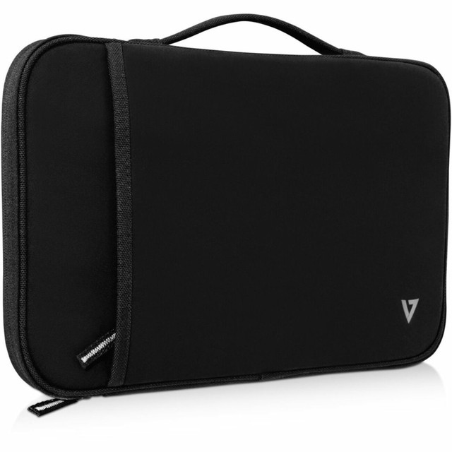 V7 CSE12HS-BLK-9N CSE12HS-BLK-9N Carrying Case (Sleeve) for 12in to 12.2in Notebook - Black - 12.2in Water-resistant Neoprene Laptop Sleeve V7 CSE12HS-BLK-9N CSE12HS-BLK-9N Carrying Case (Sleeve) for 12in to 12.2in Notebook - Black - 12.2in Water-resistant Neoprene Laptop Sleeve
