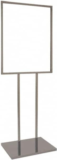 ECONOCO BH29 22 Inch Wide x 28 Inch High Sign Compatibility, Steel Square Frame Bulletin Sign Holder