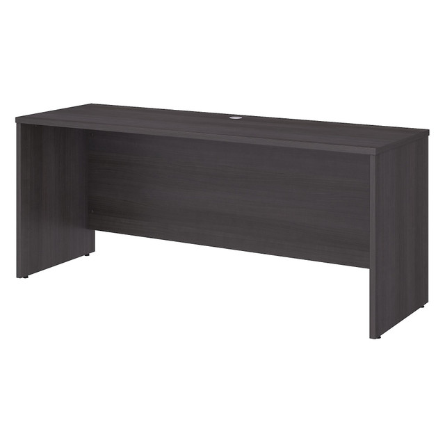BUSH INDUSTRIES INC. OFD272SG-Z Bush Business Furniture Office 500 72inW Credenza Computer Desk, Storm Gray, Standard Delivery BUSH INDUSTRIES INC. OFD272SG-Z Bush Business Furniture Office 500 72inW Credenza Computer Desk, Storm Gray, Standard Delivery