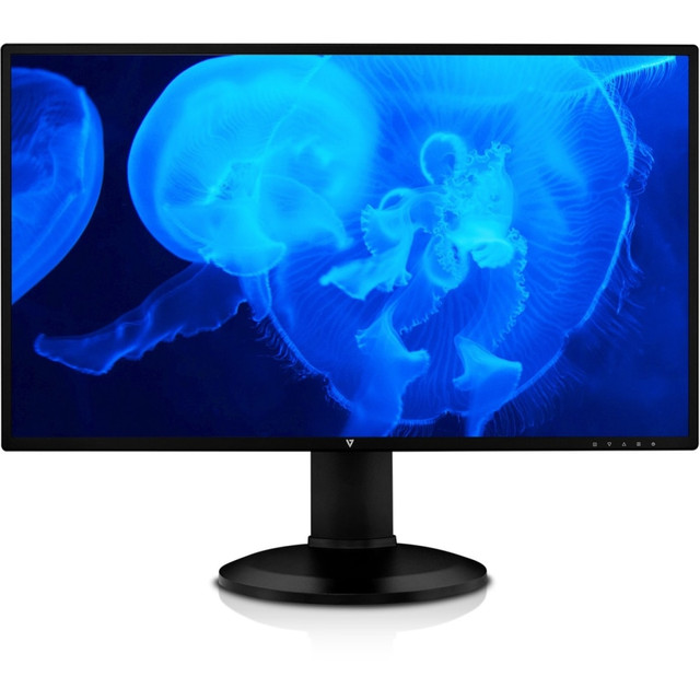 V7 L27HAS2K-2N  L27HAS2K-2N 27in Class WQHD LCD Monitor - 16:9 - Black - 27in Viewable - LED Backlight - 2560 x 1440 - 1.07 Billion Colors - 300 Nit - 6 ms - HDMI - DisplayPort