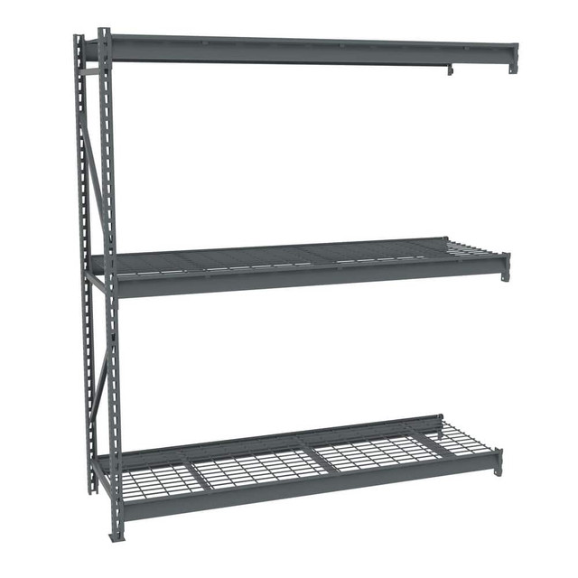 Tennsco BU-722484WA-MGY Bulk Storage Rack: 2,750 lb per Shelf, 3 Shelves