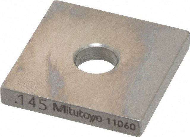 Mitutoyo 614185-531 0.145" Square Steel Gage Block