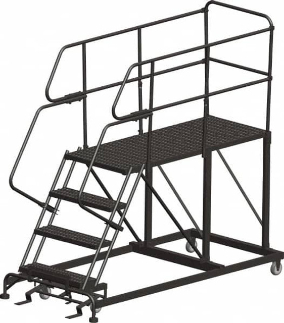 Ballymore SEP7-2472 Steel Rolling Ladder: 7 Step