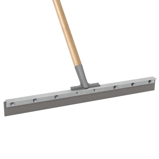 Bon Tool 14-452 Squeegee: 24" Blade Width, Rubber Blade, Tapered Handle Connection